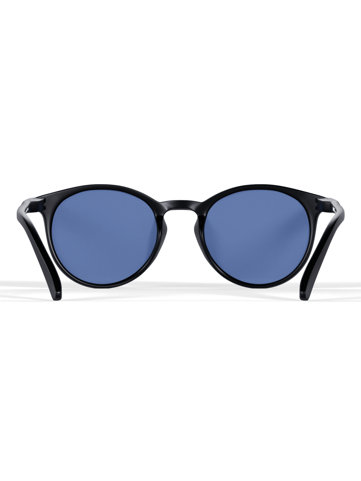 Black Round Polarized Sunglasses - UV400 for Men & Women