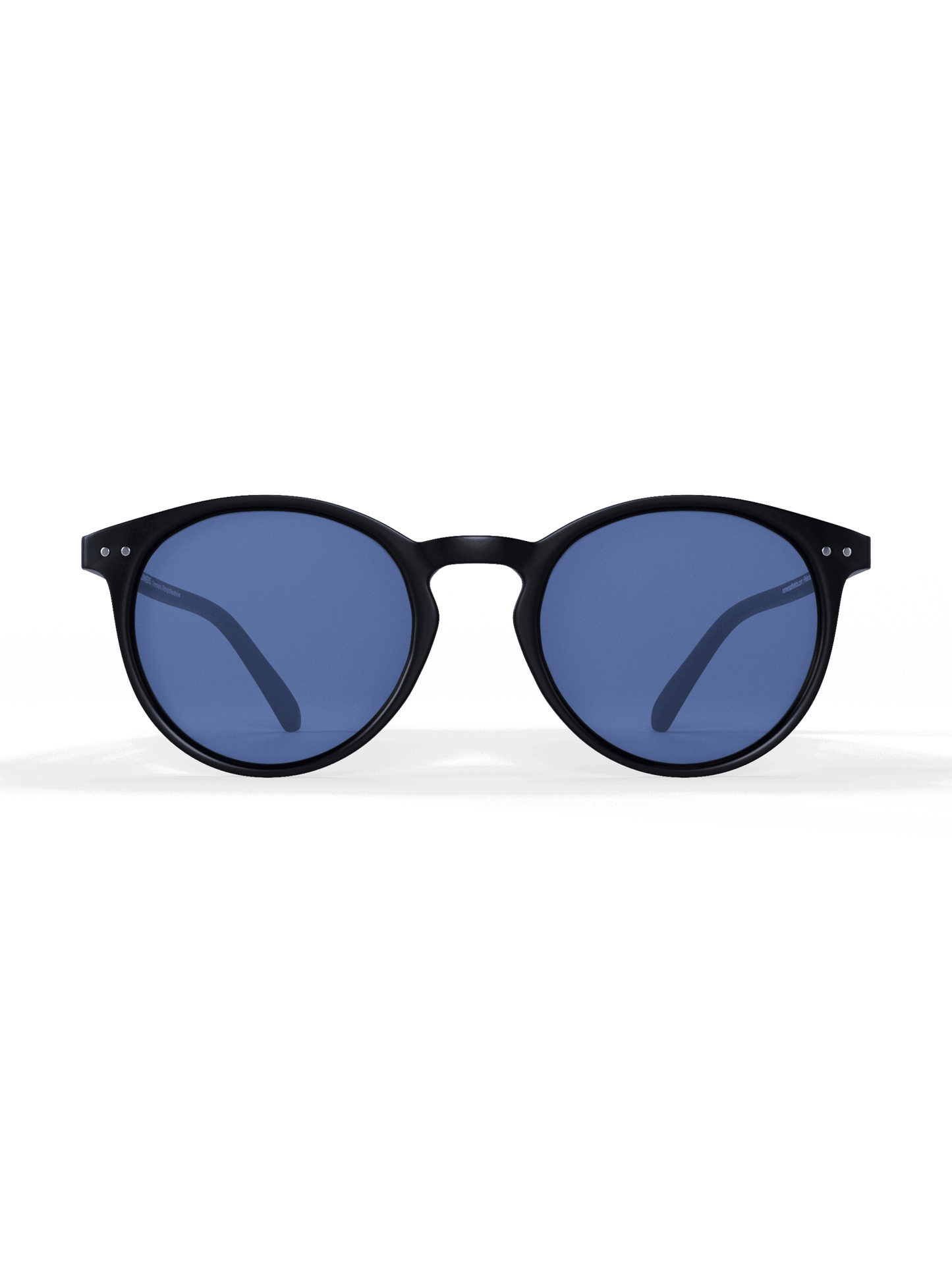 Black Round Polarized Sunglasses - UV400 for Men & Women