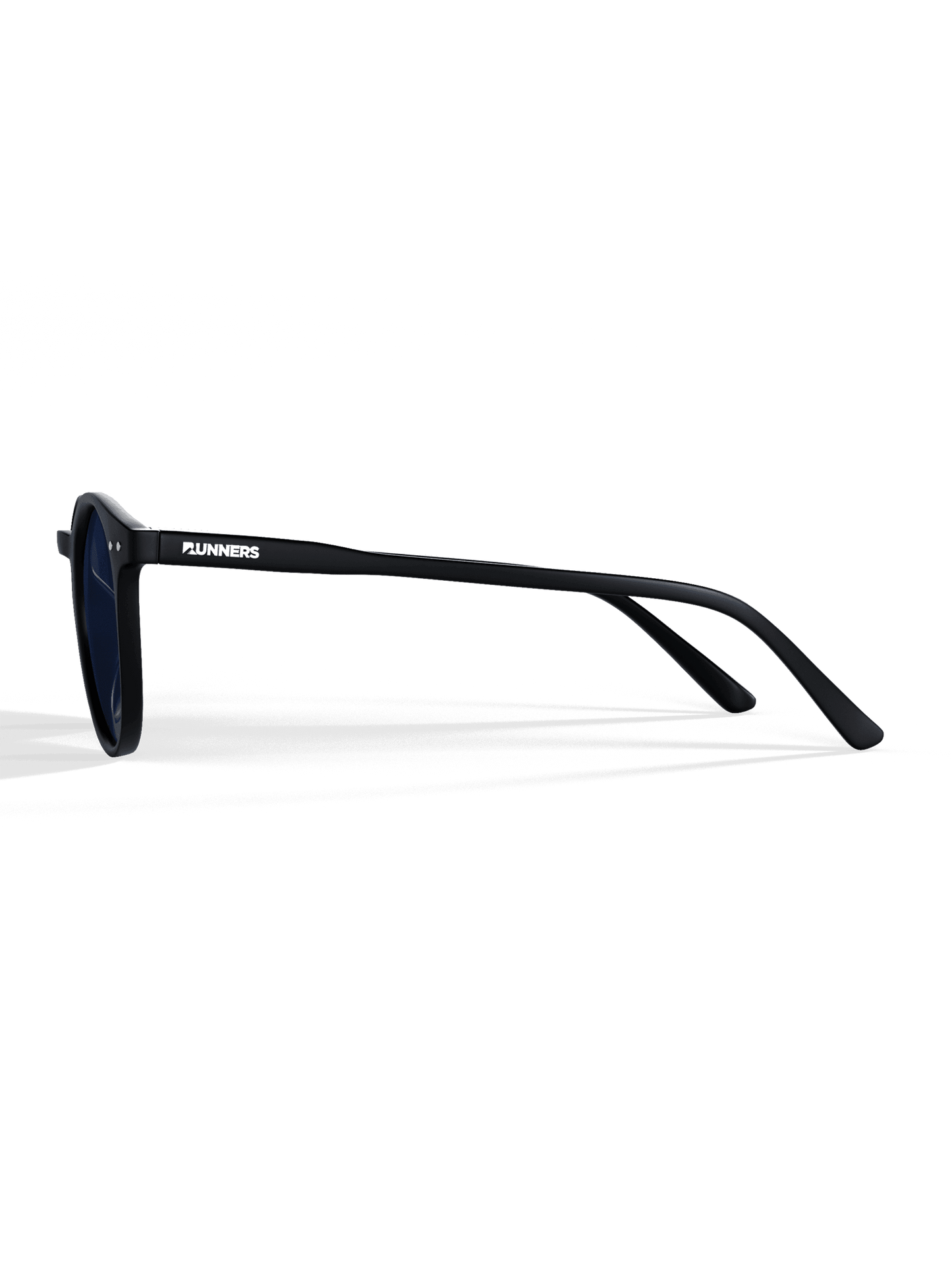 Black Round Polarized Sunglasses - UV400 for Men & Women