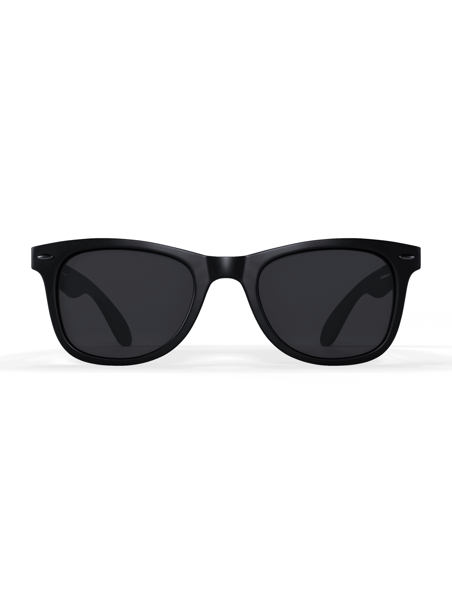 Blackout Square Running Sunglasses - Polarized UV400 for Men & Women