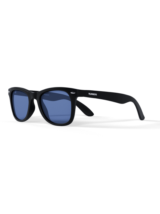 Black Square Sport Sunglasses - Polarized UV400 for Men & Women